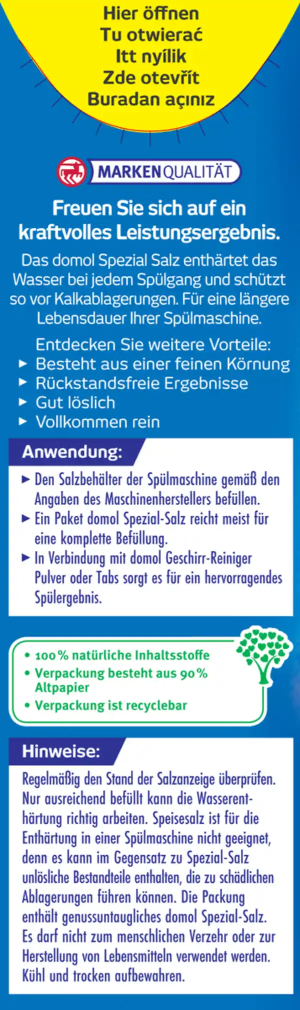 Bild 4 von domol Spezial-Salz, 2 kg