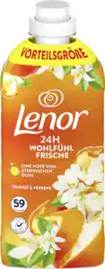 Lenor Weichspüler Konzentrat Orange Verbena Flasche 59WL, 59 WL