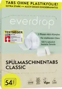 everdrop Spülmaschinen-Tabs classic