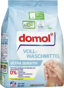 domol sensitiv Vollwaschmittel Pulver Ultra Sensitiv 18 WL