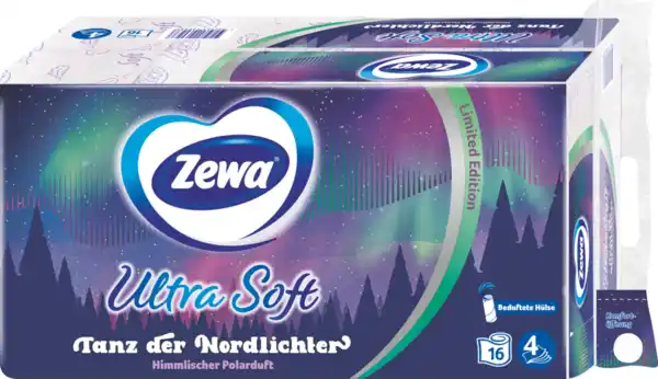 Bild 1 von Zewa Toilettenpapier Ultra Soft Bühende Feldwiese