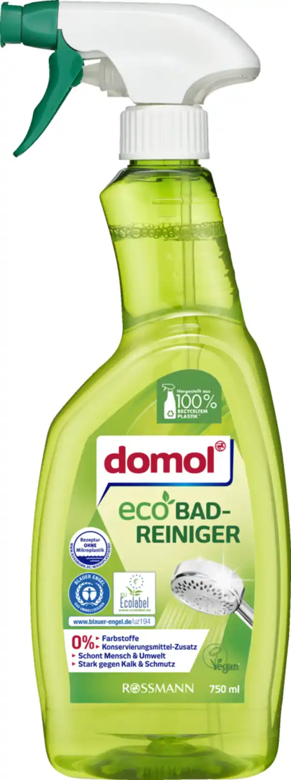 Bild 1 von domol eco eco Badreiniger, 750 ml