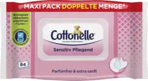 Cottonelle Feuchtes Toilettenpapier Sensitiv Pflegend Maxi Pack