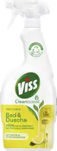 Viss Cleanboost Bad & Dusche Anti-Kalk Citrus Reiniger Spray, 750 ml