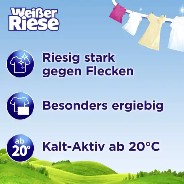 Bild 2 von Weißer Riese Colorwaschmittel Gel 50 WL