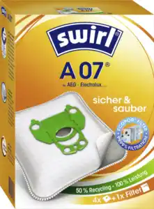 Swirl Staubsaugerbeutel A 07 EcoPor®