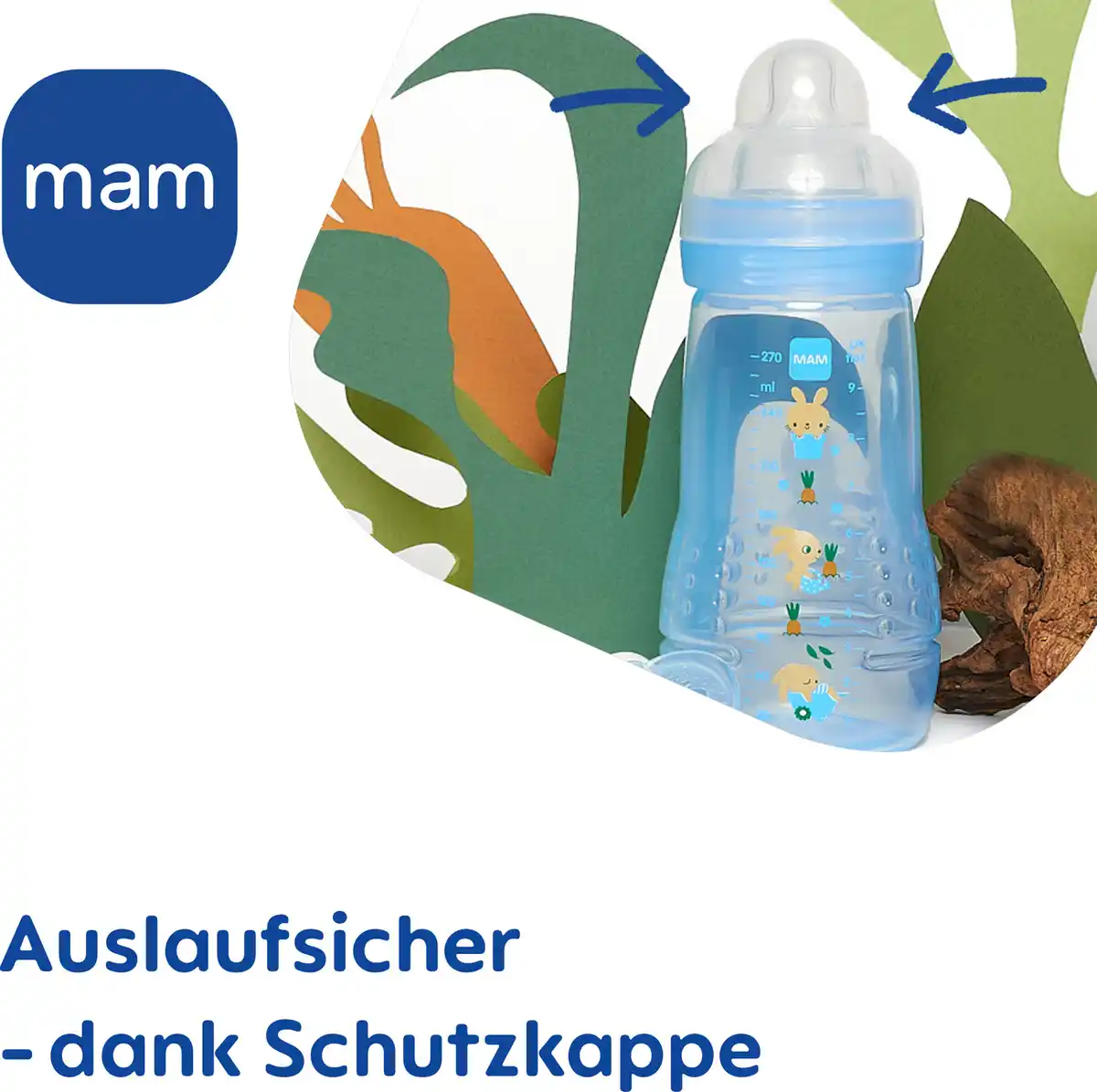 Bild 4 von MAM Easy Active™ Baby Bottle 2er-Set, 330 ml, blau