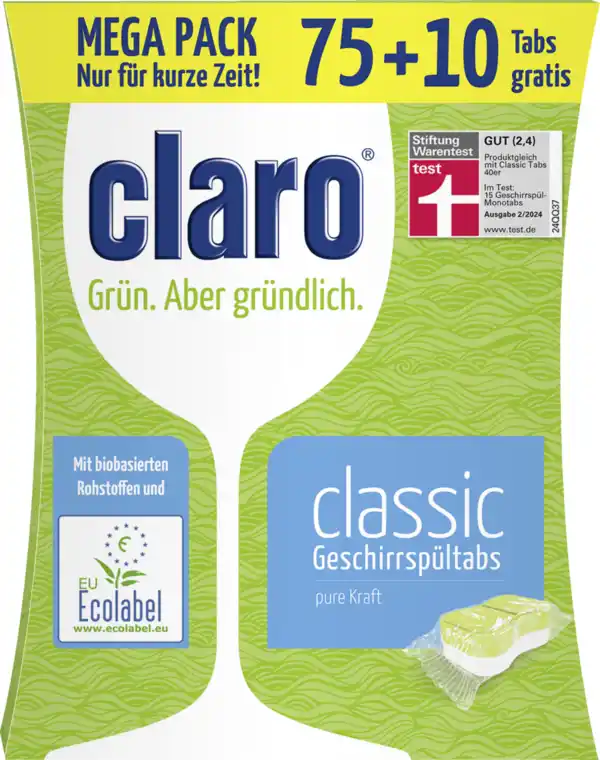 Bild 1 von claro Classic Tabs 75 + 10