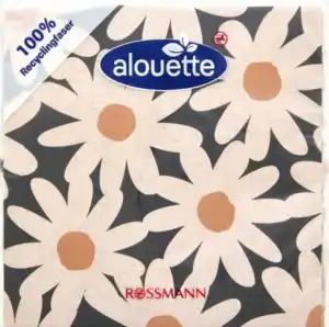 alouette Recycling Cocktail-Serviette Margerite