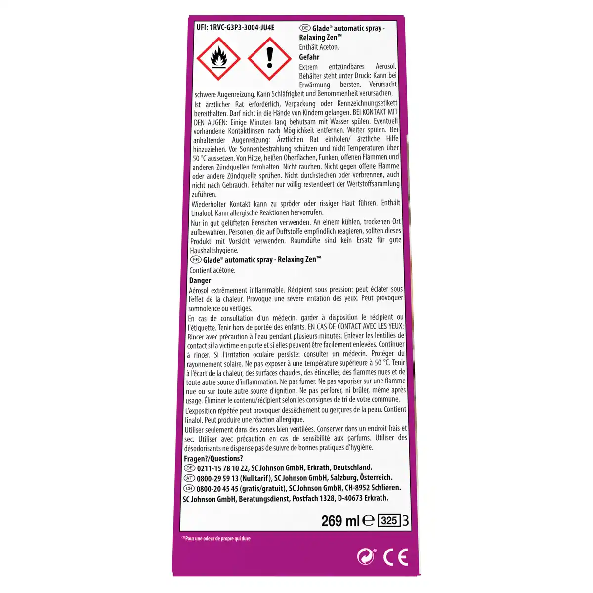 Bild 2 von Glade Automatic Spray Original Relaxing Zen