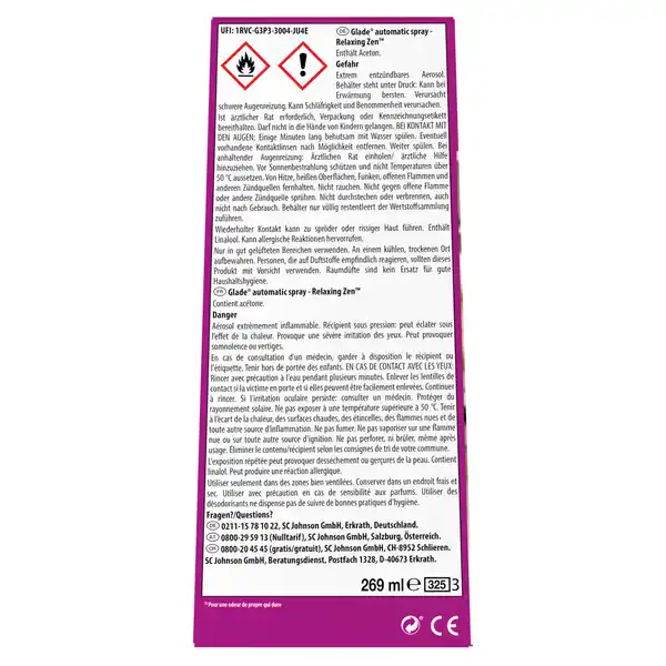 Bild 2 von Glade Automatic Spray Original Relaxing Zen