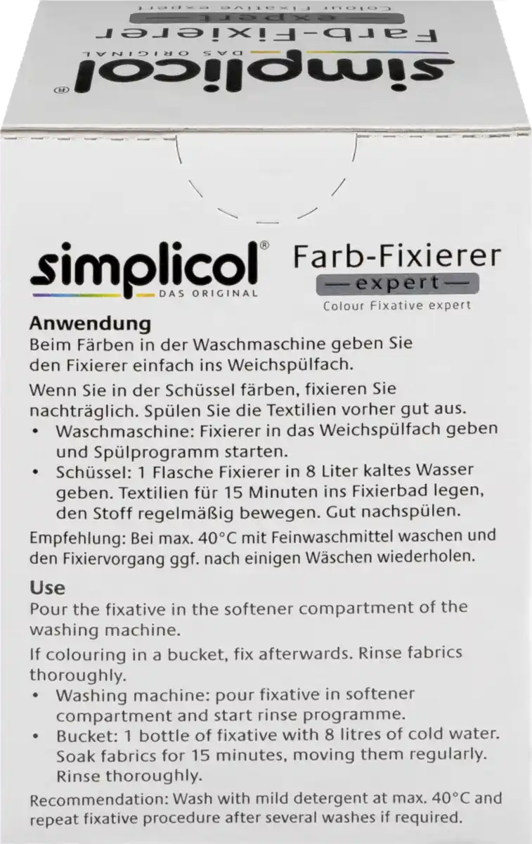 Bild 2 von simplicol Farb-Fixierer expert Flüssig