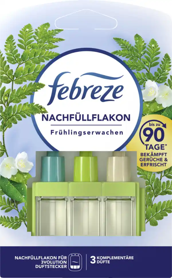 Bild 1 von febreze 3Volution Duftstecker Nachfüllflakon Frühlingserwachen, 20 ml