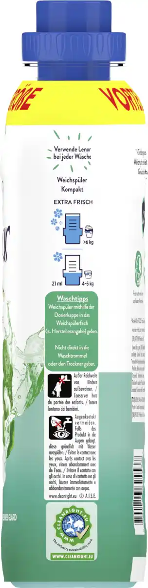 Bild 2 von Lenor Weichspüler Konzentrat Ariel Freshness Guard Flasche 59 WL