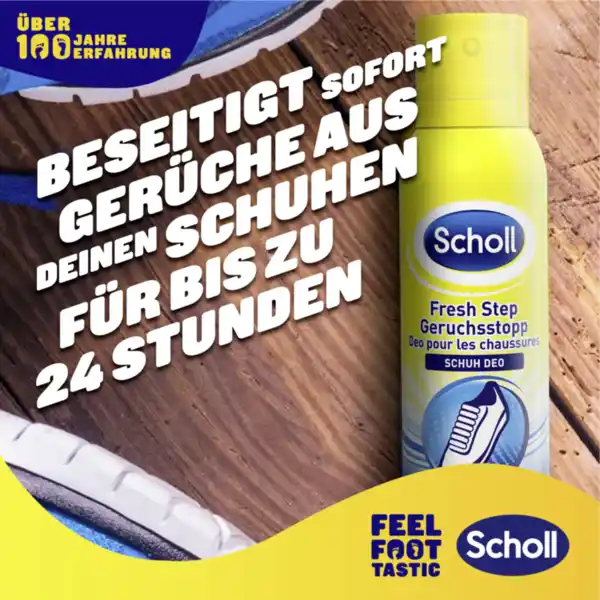 Bild 4 von Scholl Fresh Step Geruchsstopp Schuh Deo, 150 ml