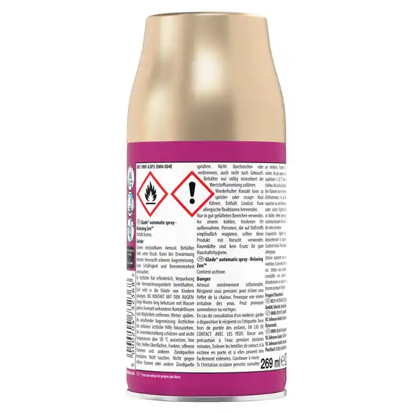 Bild 2 von Glade Automatic Spray Lufterfrischer Relaxing Zen Nachfüller, 269 ml