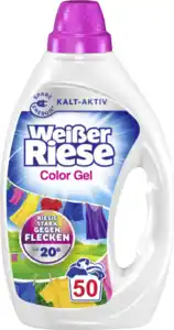 Weißer Riese Colorwaschmittel Gel 50 WL