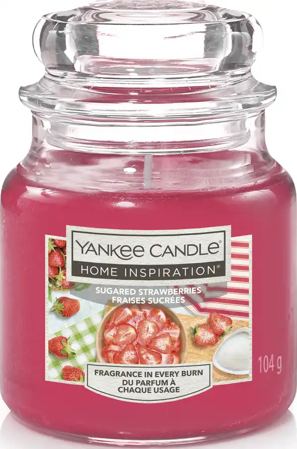 Bild 1 von Yankee Candle Kleines Duftglas Sugared Strawberries, 104 g