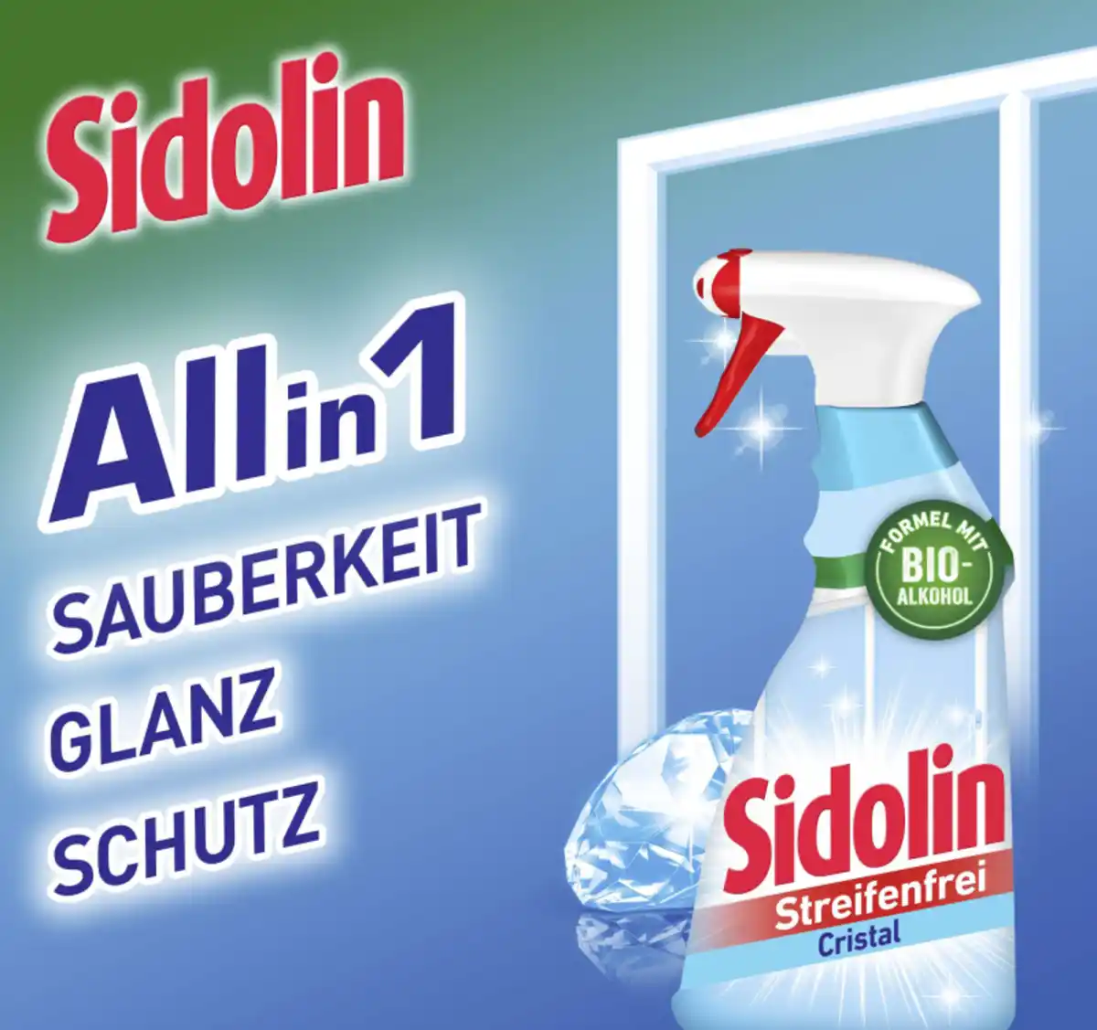 Bild 4 von Sidolin Glasreiniger Cristal, 500 ml