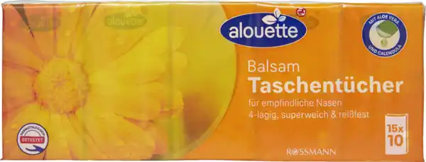 Bild 1 von alouette Taschentücher Balsam