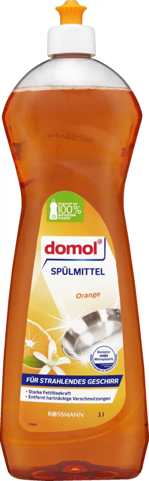 Bild 1 von domol Spülmittel Orange, 1 L