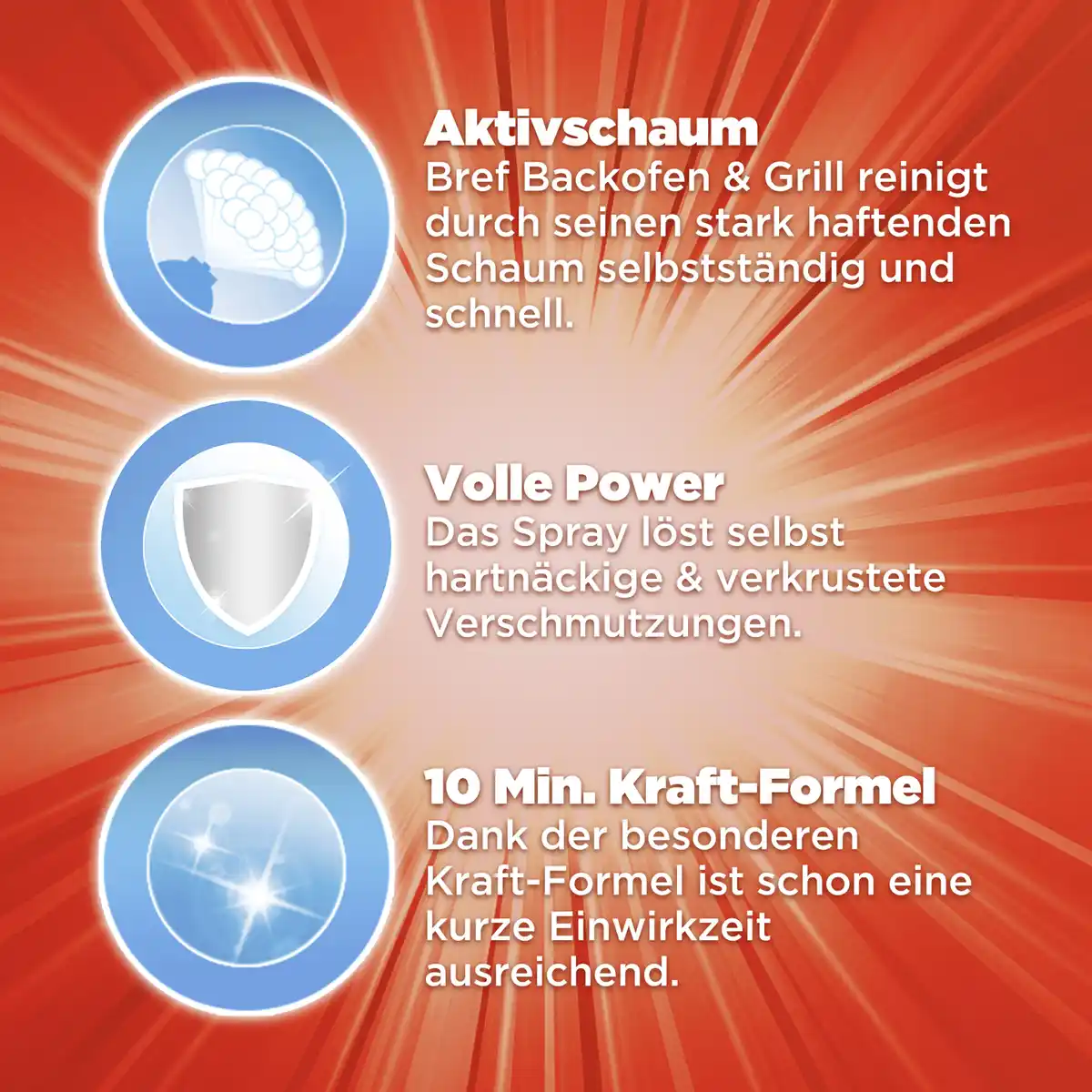 Bild 4 von Bref Power Backofen & Grill Reiniger, 500 ml