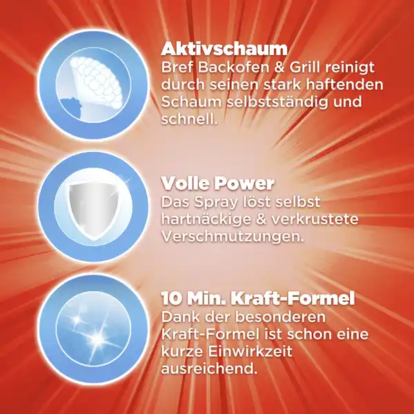 Bild 4 von Bref Power Backofen & Grill Reiniger, 500 ml