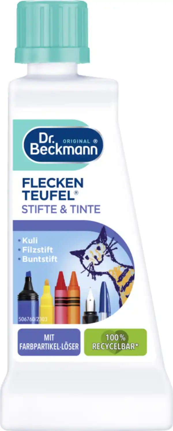 Bild 1 von Dr. Beckmann Fleckenteufel® Stifte & Tinte, 50 ml