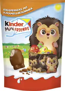 Ferrero Kinder Mini Friends Knusperkeks mit Karamellgeschmack, 122 g