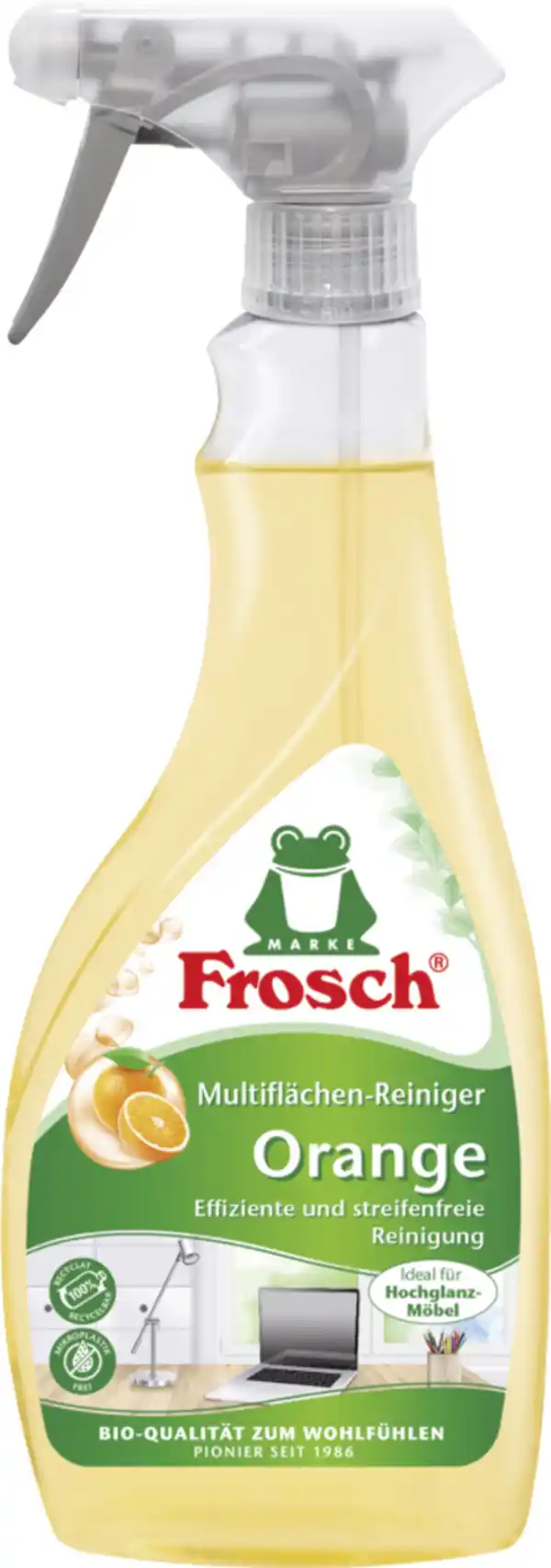 Bild 1 von Frosch Multiflächen-Reiniger Orange, 500 ml