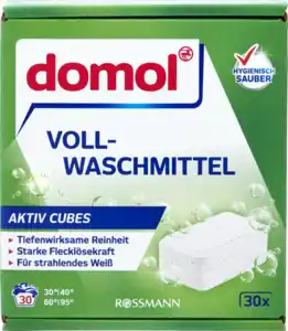 domol Vollwaschmittel Aktiv Cubes 30 WL, 750 g