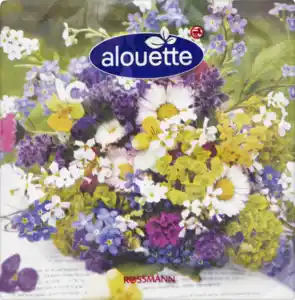 alouette Serviette Wiesenstrauß