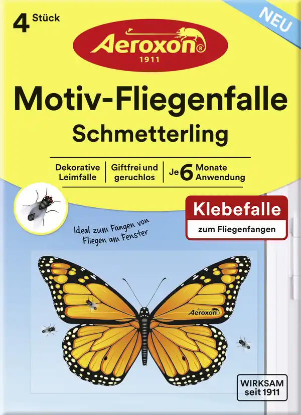 Bild 1 von Aeroxon Motivfliegenfalle Schmetterling