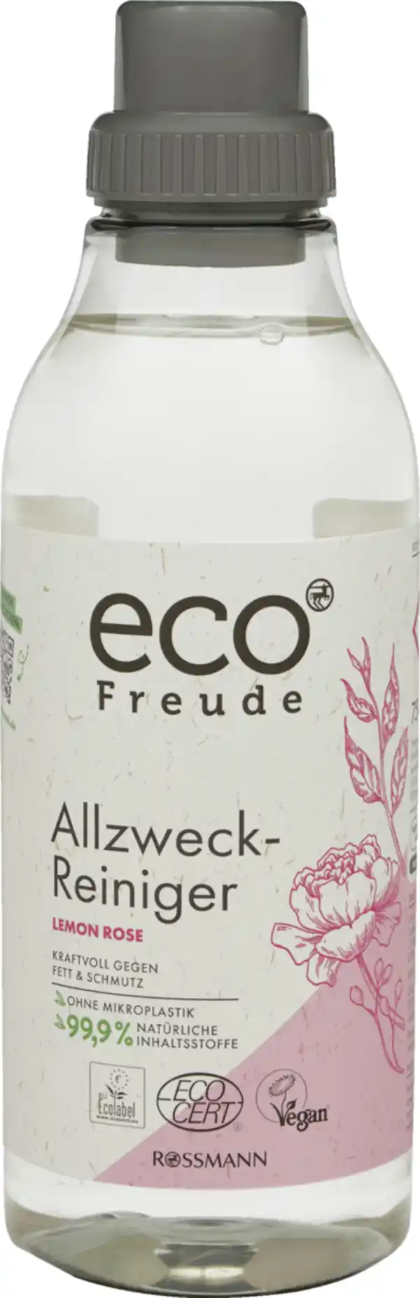 Bild 1 von eco Freude Allzweckreiniger Lemon Rose, 750 ml