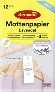 Aeroxon Mottenpapier Lavendel