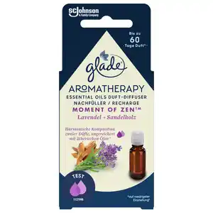 Glade Aromatherapy Essential Oils Duft-Diffuser Nachfüller - Moment of Zen, 17,4 ml