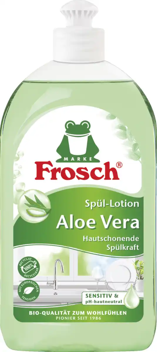 Bild 1 von Frosch Aloe Vera Spül-Lotion, 500 ml