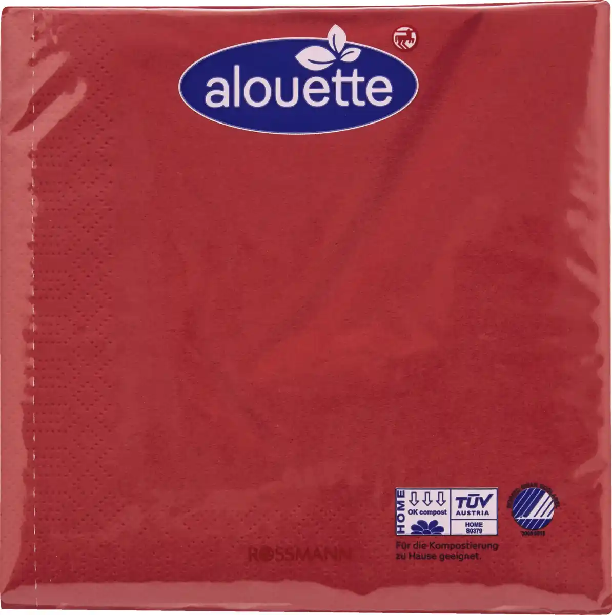 Bild 1 von alouette Servietten rot