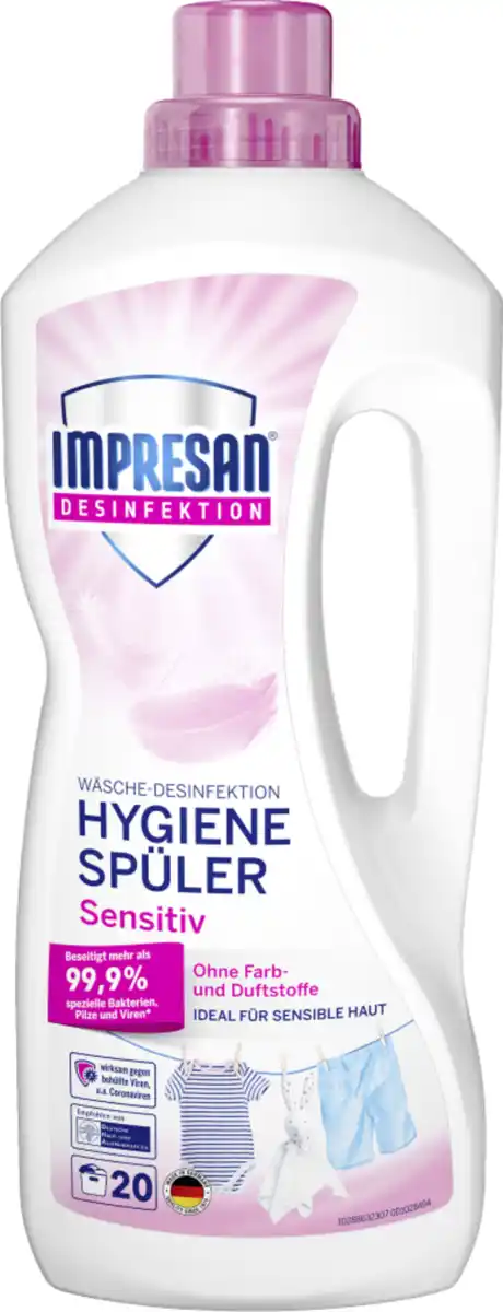 Bild 1 von Impresan Desinfektion Hygiene-Spüler Sensitiv 20 WL
