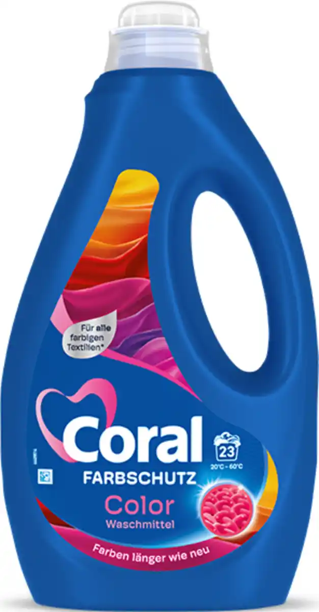 Bild 1 von Coral Flüssigwaschmittel Optimal Color 23 WL