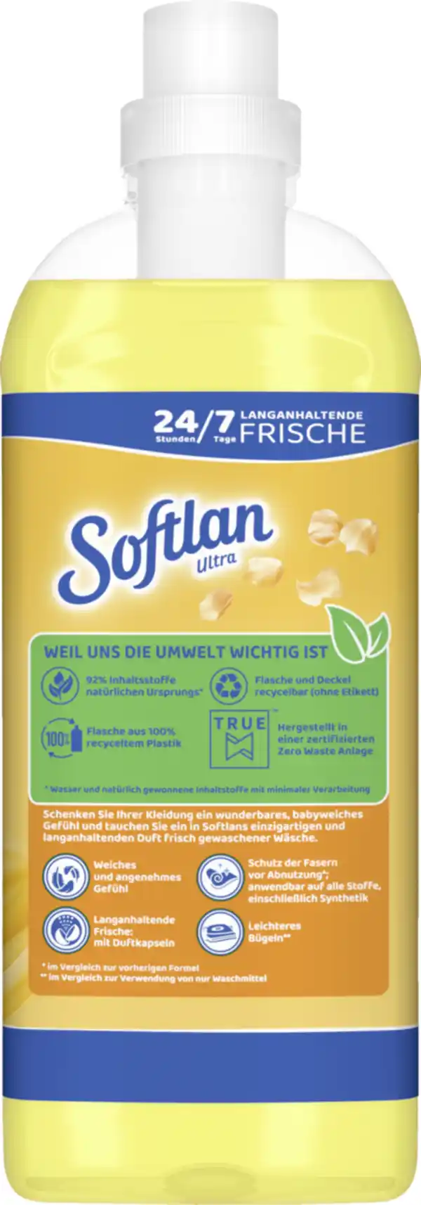 Bild 2 von Softlan Ultra Weichspüler Vanille & Orchidee 45 WL
