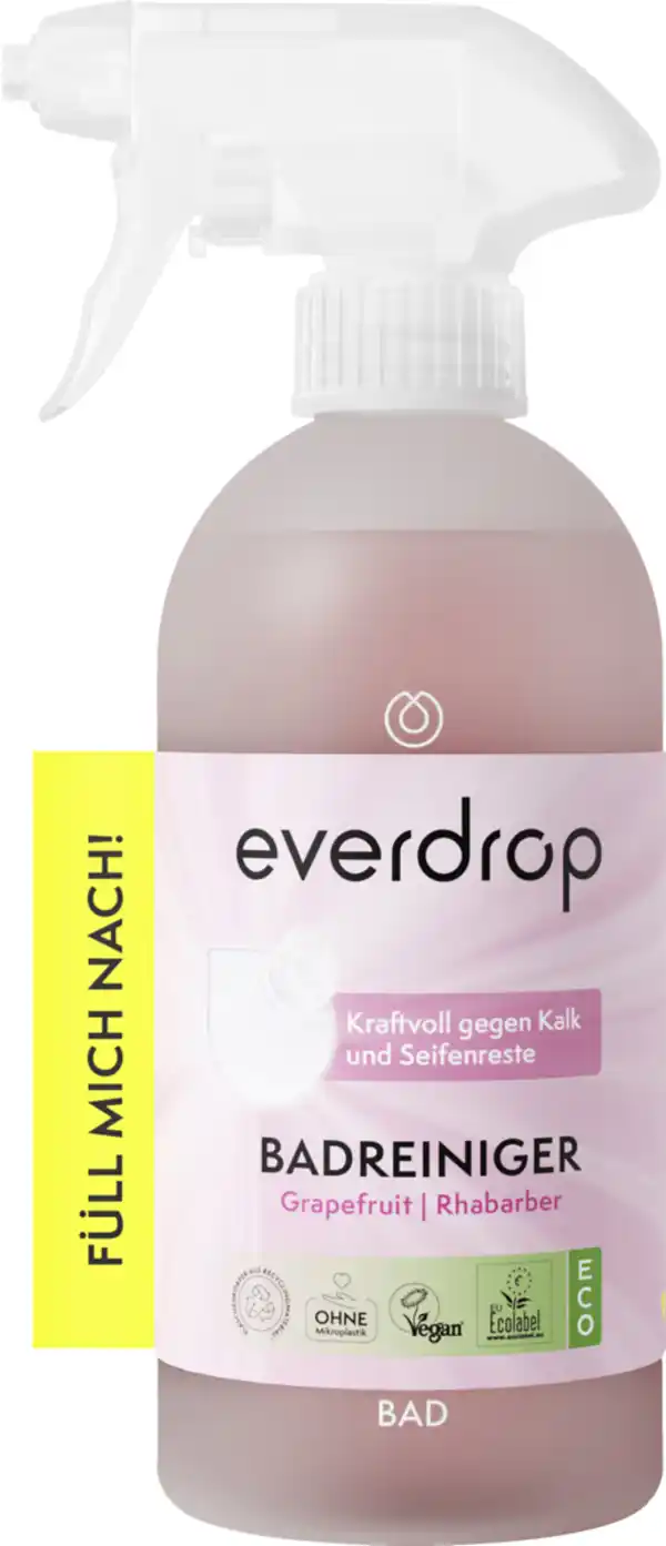 Bild 1 von everdrop Badreiniger, 500 ml