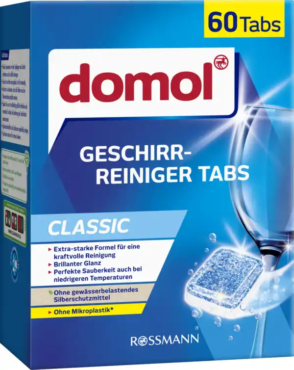 Bild 1 von domol Geschirr-Reiniger Tabs Classic