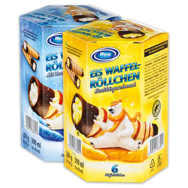 Bild 1 von Wera Eis Waffelröllchen