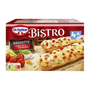 DR. OETKER Bistro Baguette Tomate & Fromage 500g