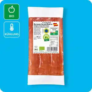   Bio-Jamón-Serrano-Reserva, Mind. 12 Monate gereift