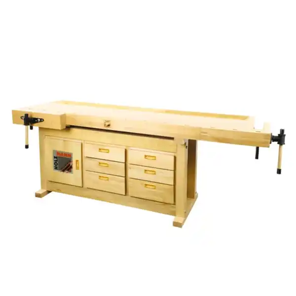 Bild 2 von HOLZMANN-MASCHINEN Hobelbank, BxHxL: 72 x 28 x 223 cm, Holz