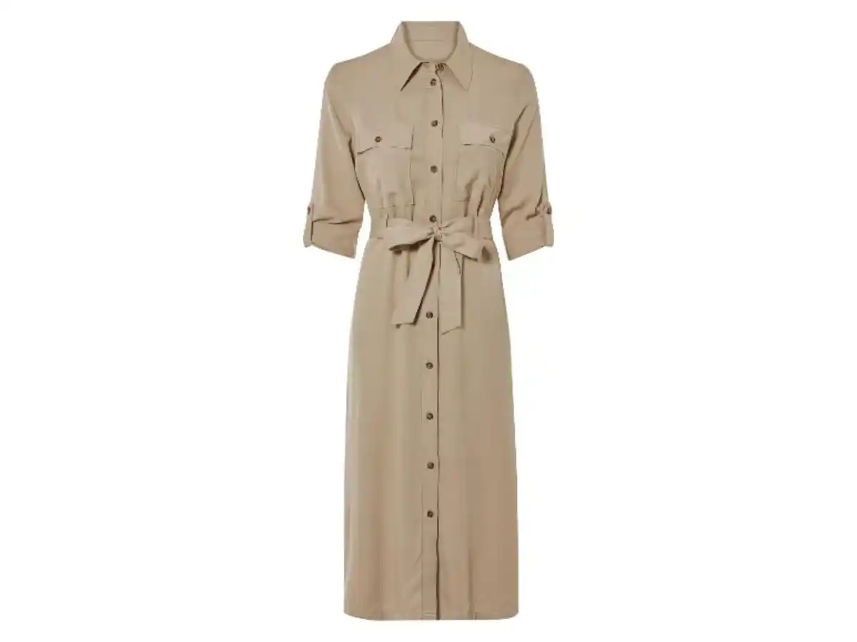 Bild 4 von esmara® Damen Blusenkleid, mit Seitenschlitzen