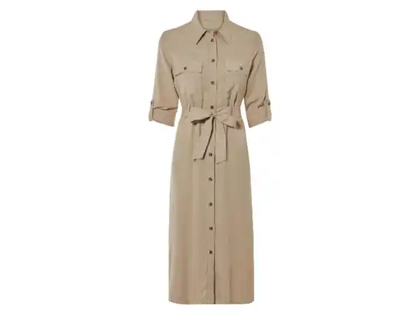 Bild 4 von esmara® Damen Blusenkleid, mit Seitenschlitzen