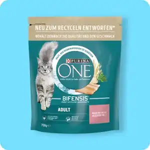 PURINA ONE® BIFENSIS®  Adult, Reich an Lachs oder Reich an Huhn